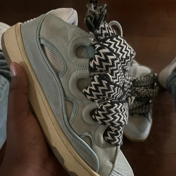 Lanvin Sneakers with Zigzag Laces - Picture 6 of 7